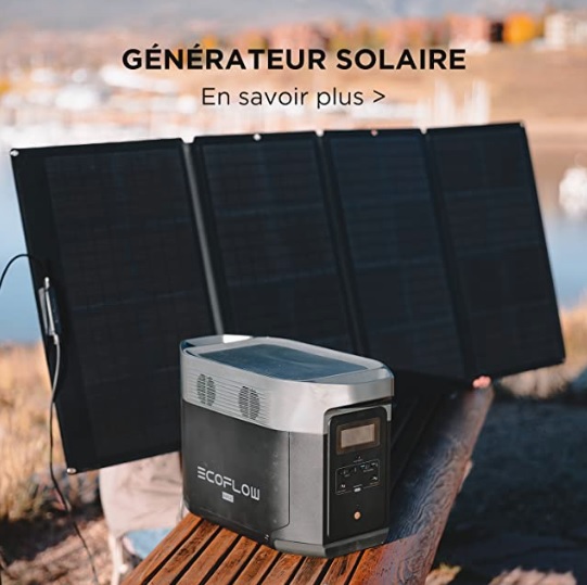 générateur solaire de secours, batterie solaire, générateur électrique. ben hkimo solaire