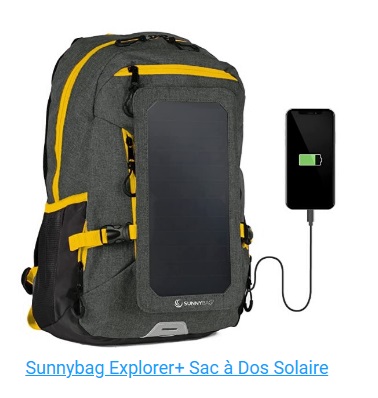 Sac à dos solaire, sac solaire, econoie d'energie, ben hkimo solaire, astuce bons plans, ben hkimo top 10
