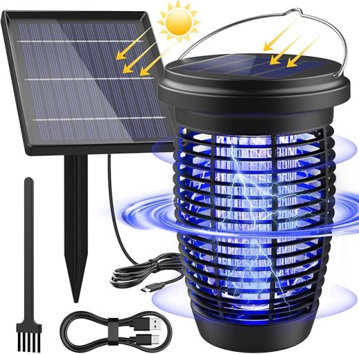 Palone Lampe anti moustique solaire, anti moustique, ben hkimo 
